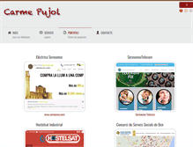 Tablet Screenshot of carmepujol.eu